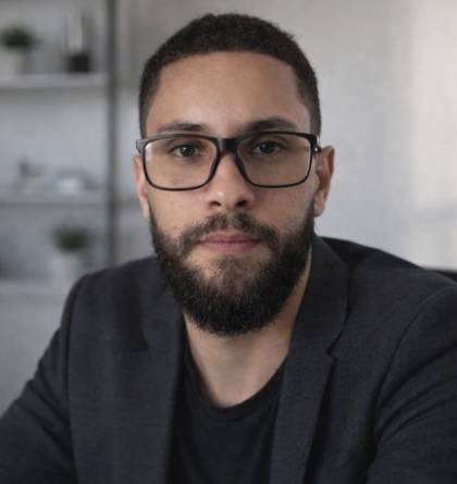 Foto profissional de Alan Guerra, Engenheiro de Software da MozProTech AI